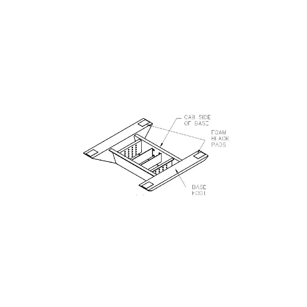 B&W Compaion OEM Prep Kit - Foot Pad Kit for Ford - RVXA3100